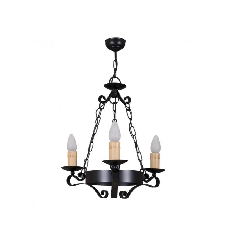 Lámpara Medieval 3 x E27 Fabrilamp